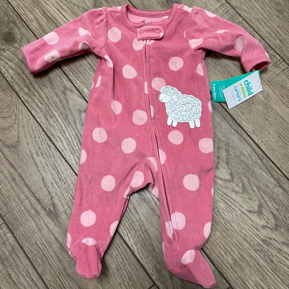 NWT CARTER’S onesie pajamas